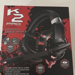 Brand New K2 Pro Professional Gaming Headset