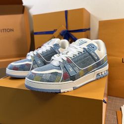 LV Men’s Sneaker With Box 2026 New 