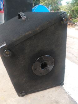 Black Carpet Subwoofer Enclosure Box