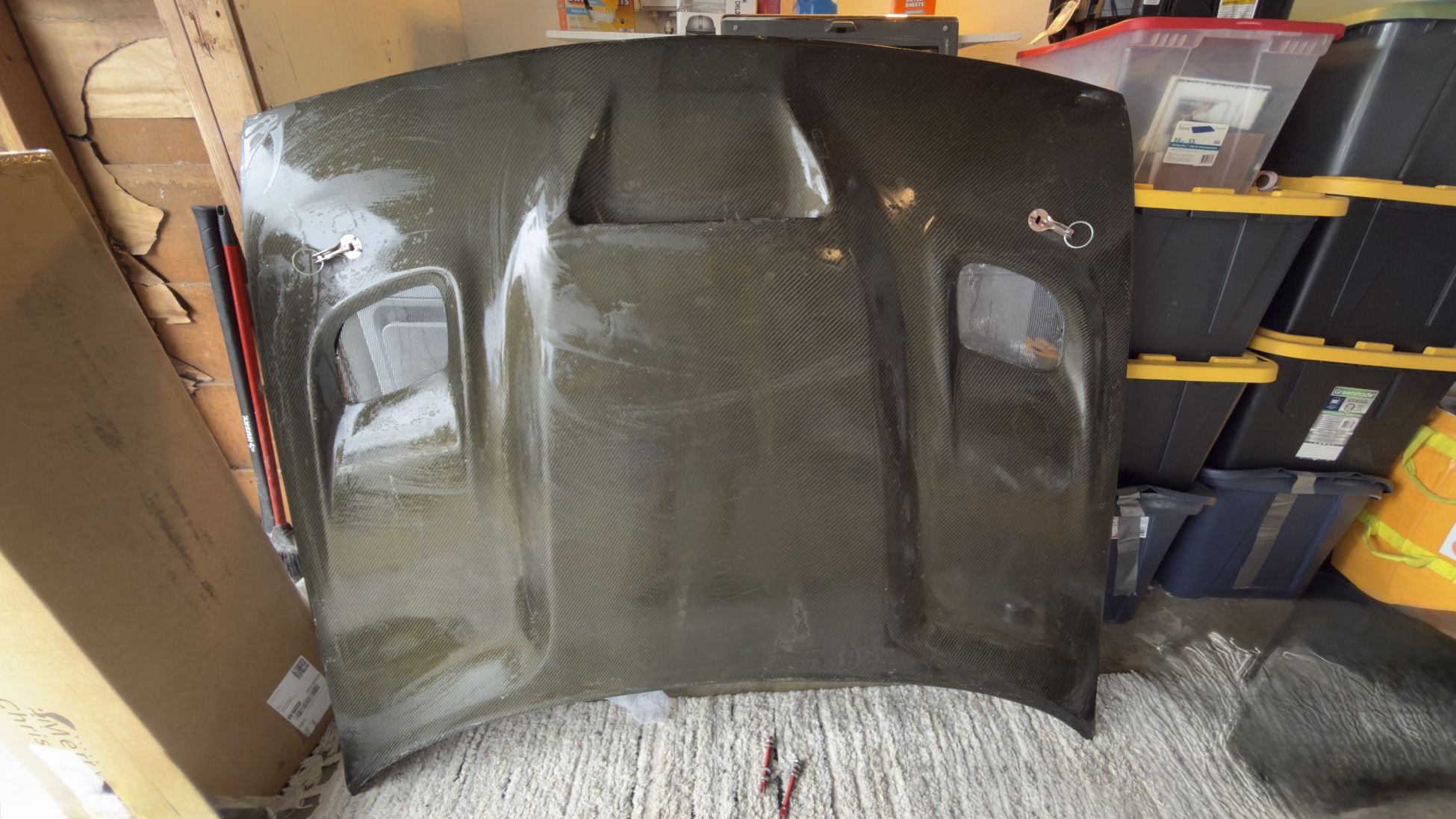 Dodge Challenger Carbon Fiber Hood (Hellcat Style)