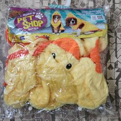 NWT Duckie Rubie’s Pet Shop Boutique Costume Size XX-Large