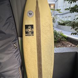 Mission Custom Surfboard 6’0 – 5-Fin Setup 