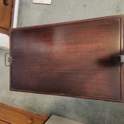 Ferguson Antique Wood Side Table Number 7708