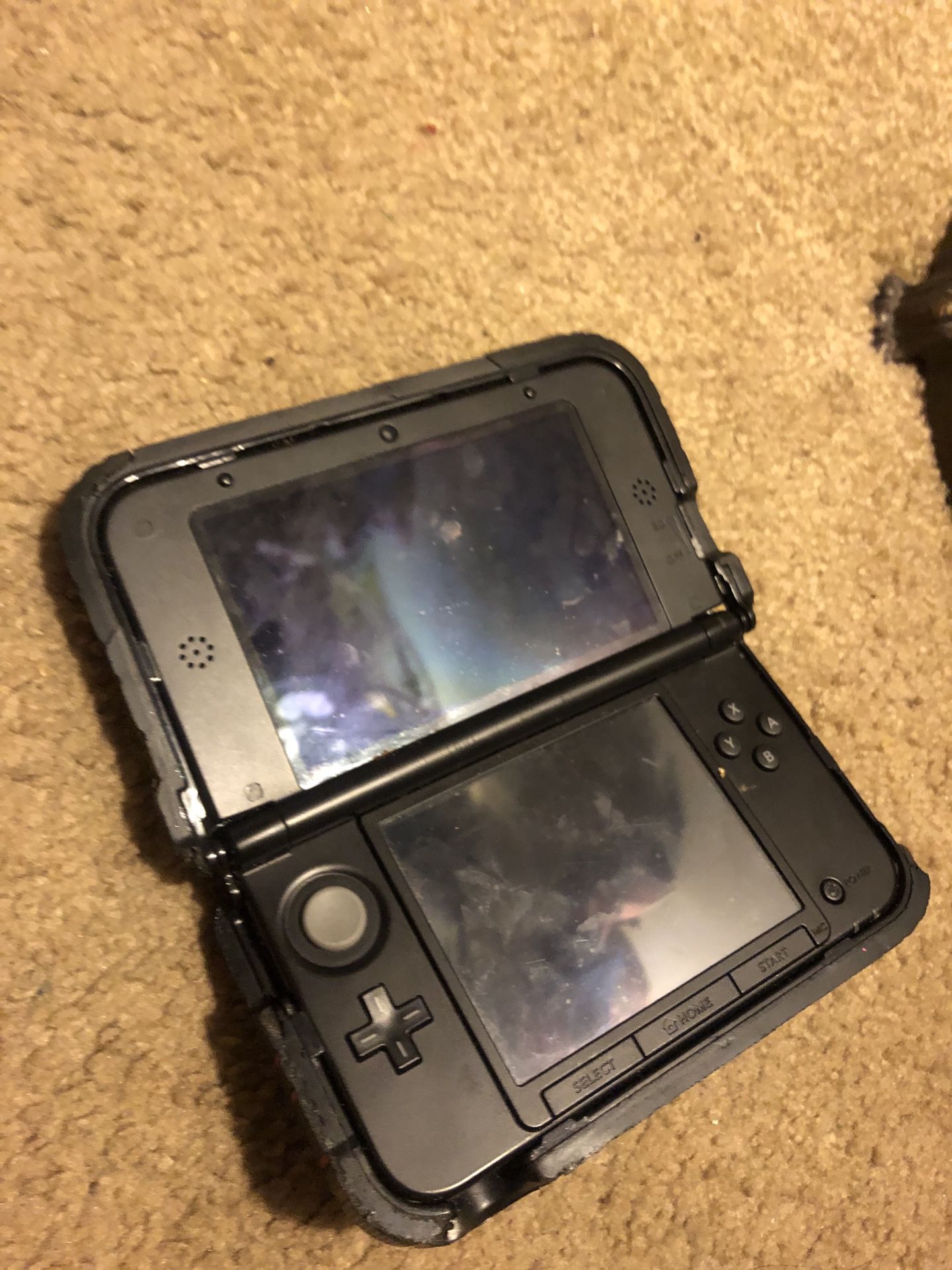 Blue 3DS XL w/case