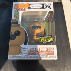 Funko This Is Fine Dog #56