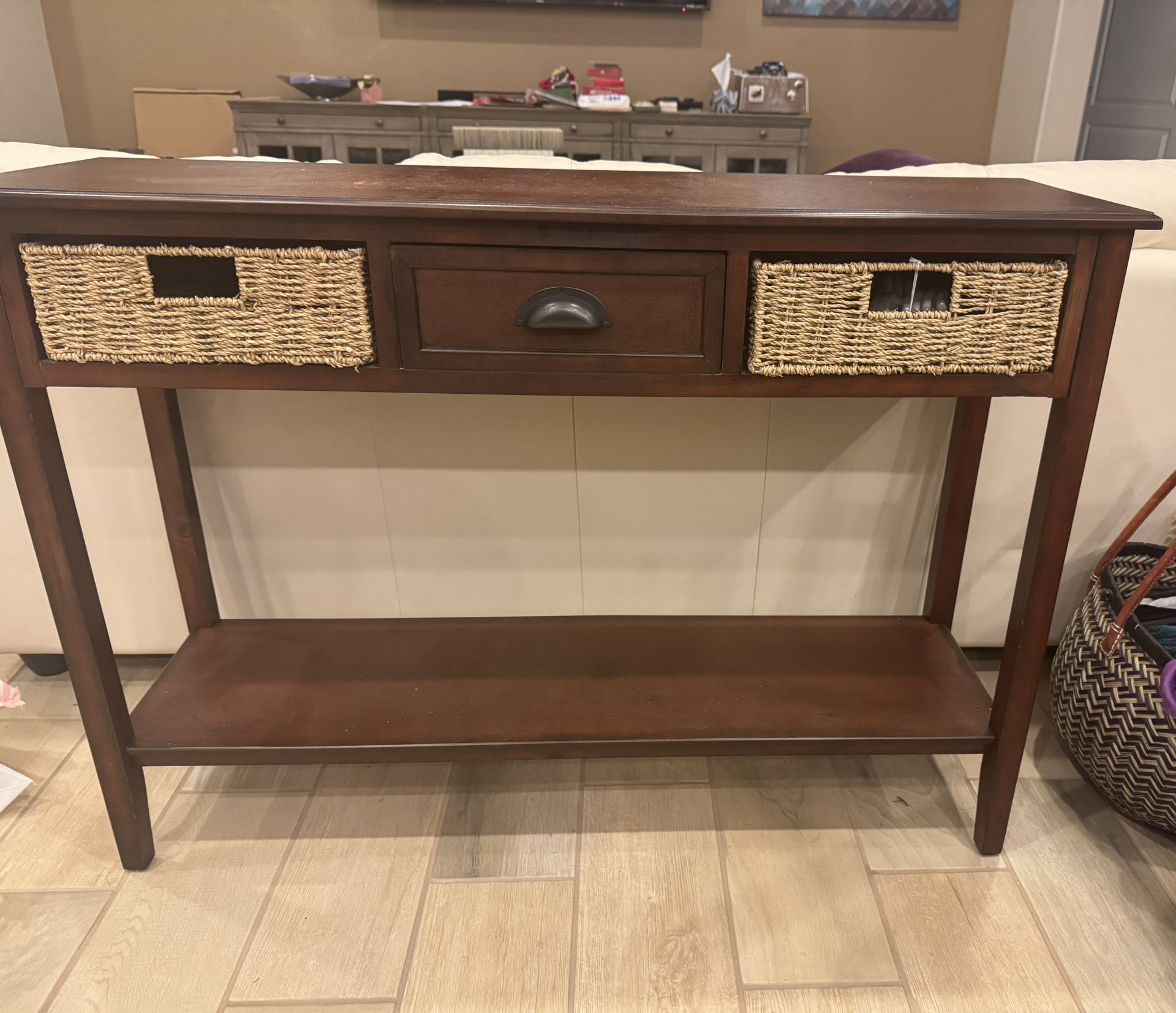 Narrow Console Table