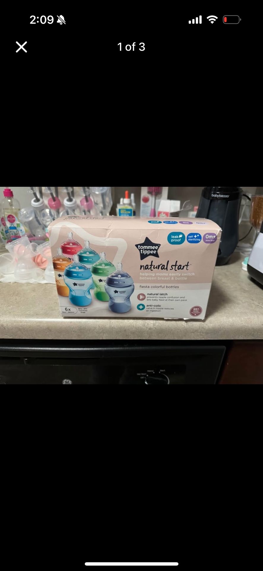 Tommee Tippee Natural Start Bottles