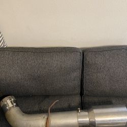 diesel exhaust tip with elbow