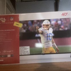 TCL 40” Tv
