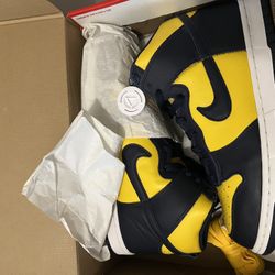 Nike Dunk High SP Michigan Men’s Size 11