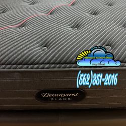 Beautyrest Pillowtop Set Colchon Y Tambor Queen Size 