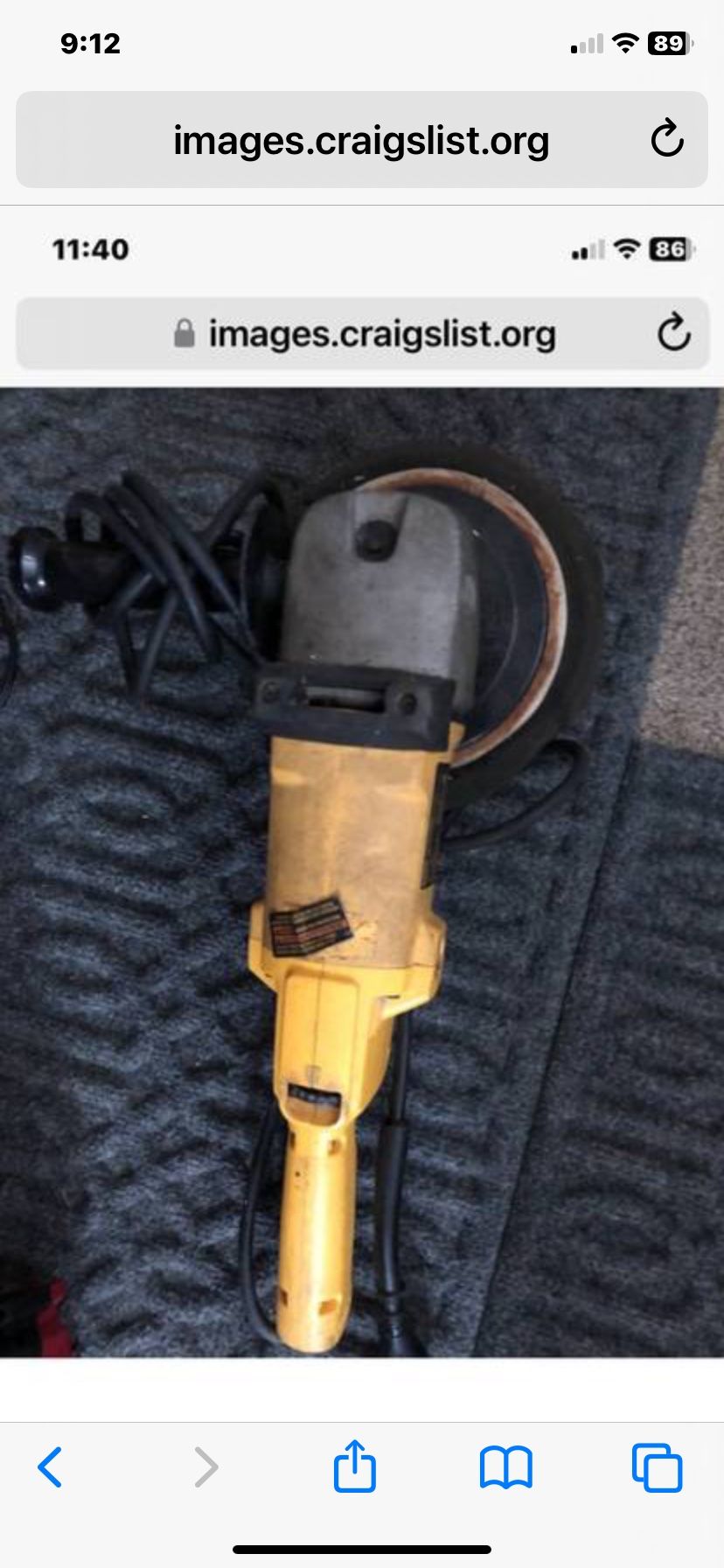 DeWalt Corded Orbital Buffer Variable Speed
