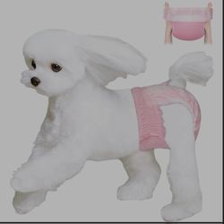 Ambreview Disposable Dog Diapers Female, Just Pull It Up, Doggie Diapers for Female Dogs, Strong Absorbency | Leak Proof, for Dogs in Heat | Elderly |
