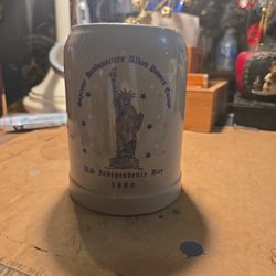 1980 US INDEPENDENCE MUG FROM WEST GERMANY