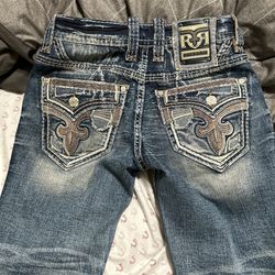 Rock Revival Light Blue Jeans