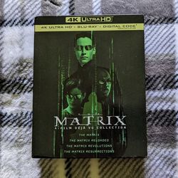 The Matrix 4K 4-Film Deja vu Collection