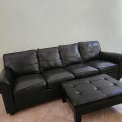 Black Couch Set For Sale