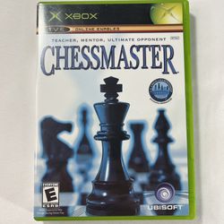 Chessmaster Microsoft Xbox 2004 Complete with Manual Tested