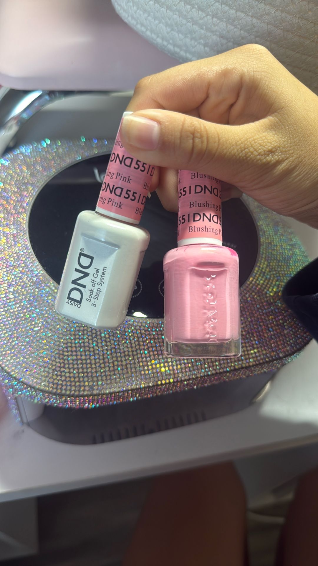 Gel Nail Polish - Blushing pink Shade