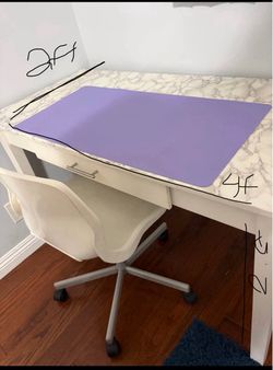 Desk and chair