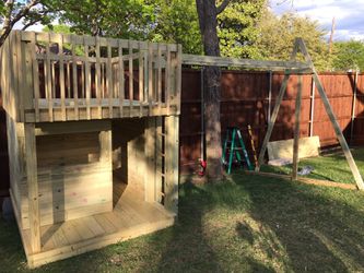 Build and assemble Backyard playgrounds