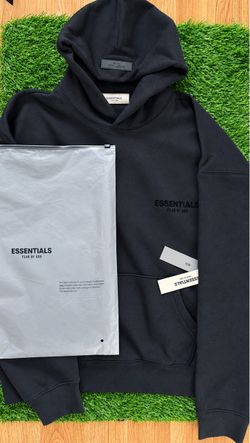 Fear of God Essentials Black Hoodie