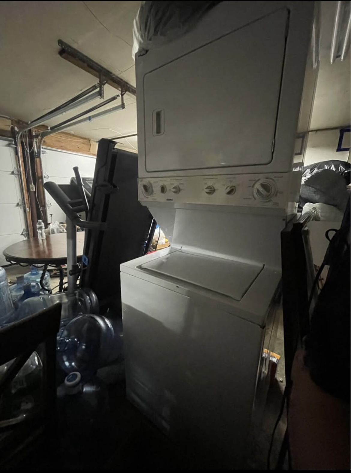 Kenmore Double Stacked Washer and Dryer