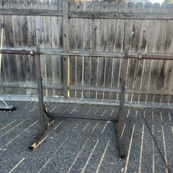 Bench Press Bar N Weights 