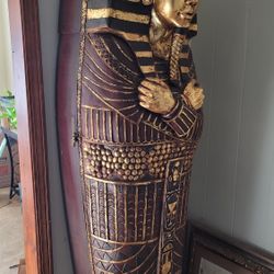 Life Sized Sarcophagus Bookcase 