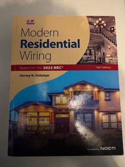 Modern Residential Wiring 13th edition