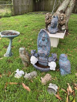 Concrete Patio & Garden Statues (Ask For Price)