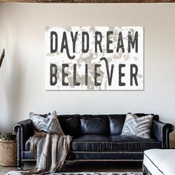 24x18 Daydream Believer | Premium Farmhouse Wrapped Canvas