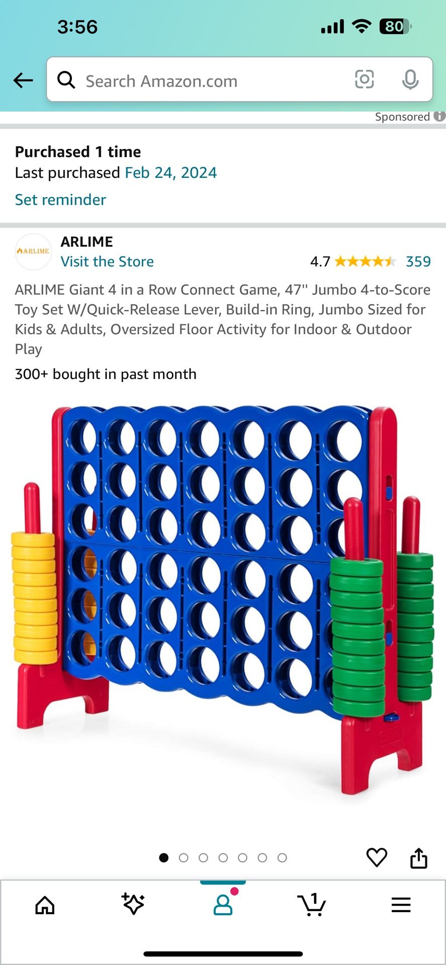 Huge Connect 4