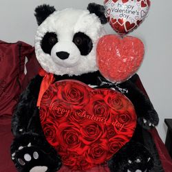 Valentines day Big Panda gift 