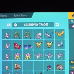Pokemon Legendary and Shiny
