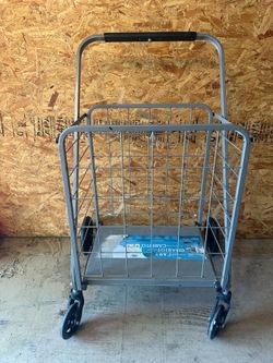 HEAVY DUTY METAL FOLDABLE CART IN GOOD CONDITION