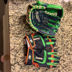 Kids Baseball Glove And Gloves 