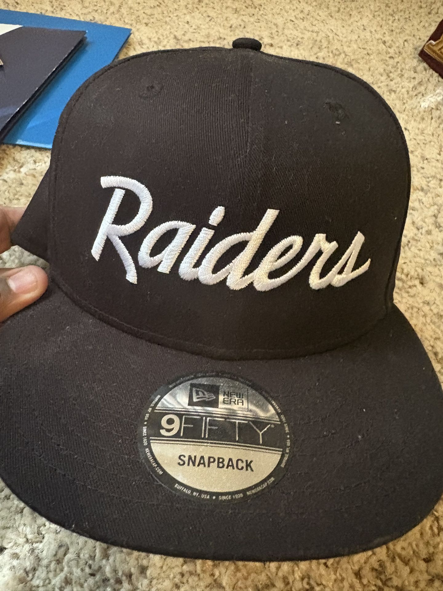 SnapBack Raiders Hat
