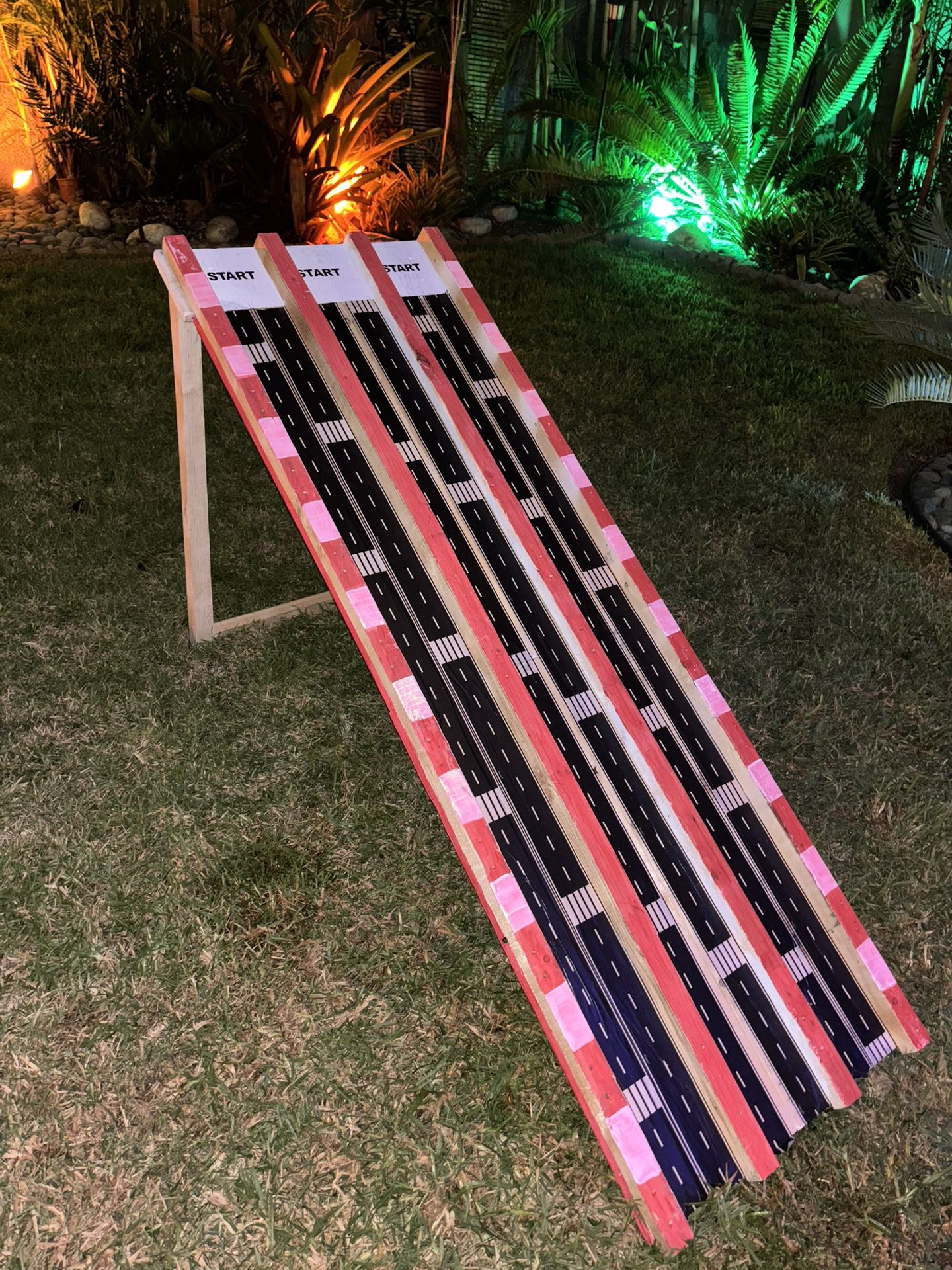 Wood Race Track