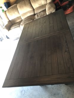 Wood table