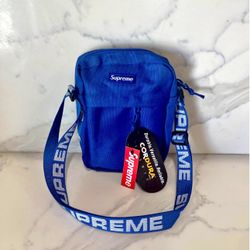 Supreme Crossbody Bag Blue – Unisex Shoulder Bag | New with Tags