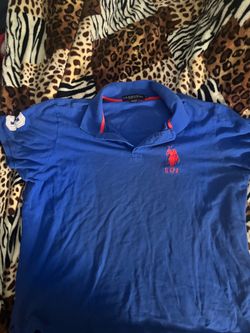 U.S. Polo Assn. Blue Short Sleeve Polo Shirt