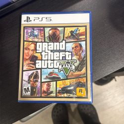 Gta 5 disc Ps5