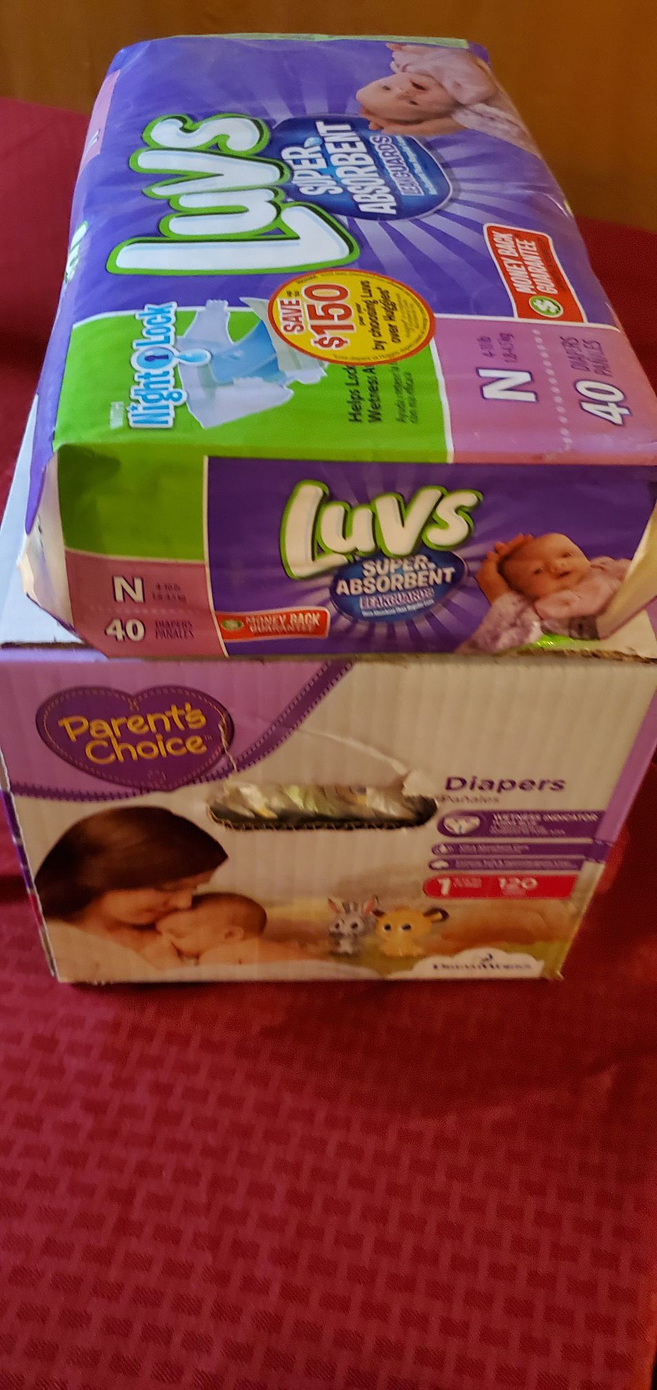 Bundle of diapers