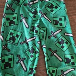 Boys Minecraft Pj Bottoms 