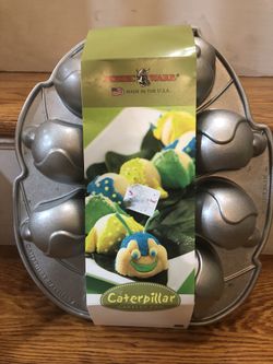 Caterpillar Cakelet Pan - Nordic Ware NEW