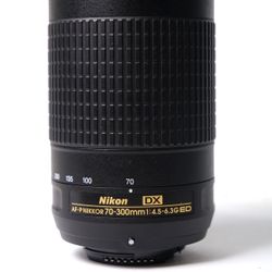 Nikon AF-P DX Nikkor 70-300mm f/4.5-6.3G ED Lens for Nikon