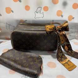 Monogram Dopp Kit Cosmetic Bag 