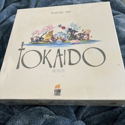 Tokaido Board Game By Fun Forge New Open Box 2014 Out Of Print