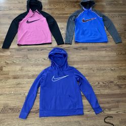 Nike hooded sweatshirts - women’s size S. $15 ea / all for $40